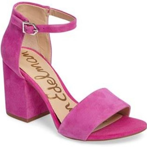Sam Edelman Shoes - Sam Edelman Torrence Suede Sandal in Hot Pink